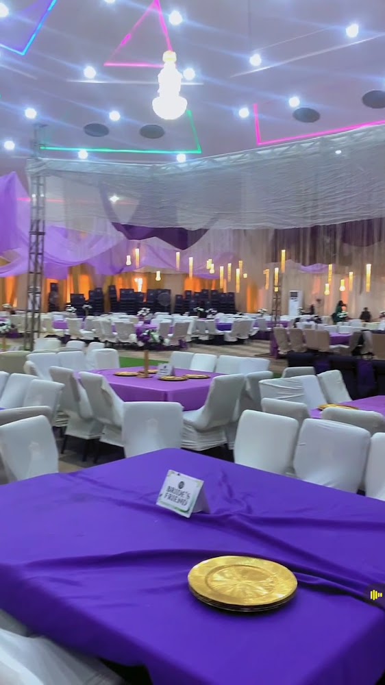 Oluwashindara Event Centre interior - Ado-Ekiti wedding hall